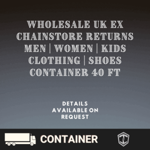 UK Ex Chainstore Kg Clothing | Shoes Returns Container  