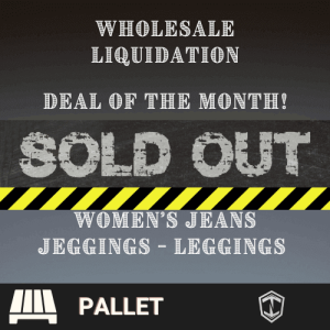 Hot UK Deals of The Month Women's Jeans-Jeggings-Leggings Pallet