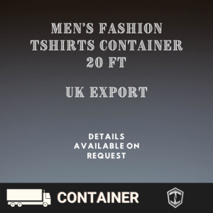 Men's Fashion T-Shirts Container 20ft