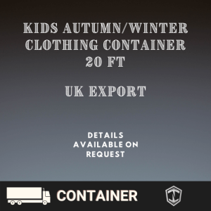Kids Wholesale Clothes Container UK Export