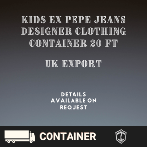 Kids Pepe Jeans Designer Clothing Container Export