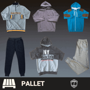 Men's Branded Winter Sportswear Clothing Pallet