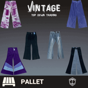 Vintage Wholesale Branded Jeans, Trousers Pallet