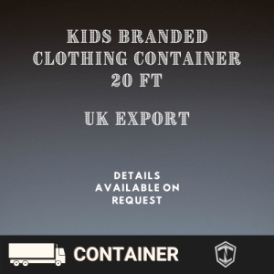 Kids Branded Wholesale Clothing Container 20ft UK Export
