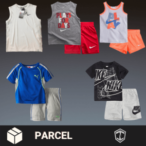 Wholesale Children's Nike/Puma Sportswear Summer Clothes Parcel - Export