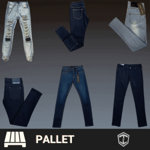 Wholesale Men's UK Designer Jeans Mix Pallet