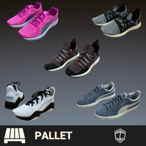 Wholesale Puma Trainers Branded Sports Footwear Pallet