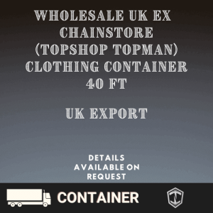 Wholesale Topshop Topman UK Fashion Container 40ft