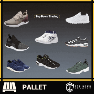 Asics Trainers Wholesale Liquidation Pallet