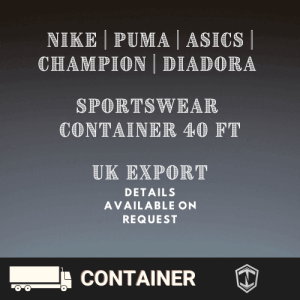 Wholesale Mix Brand Sportwear Container 40 Ft