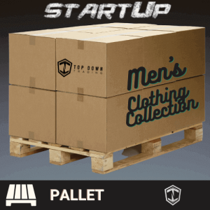 Men's Business Startup Branded Clothing Pallet
