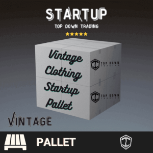 Vintage Wholesale Clothing Startup Pallet