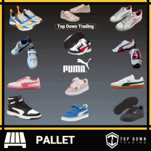 Kids Wholesale Branded Puma Trainers Pallet