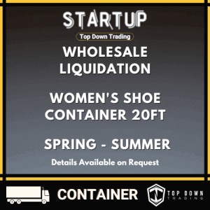 Buy Bulk Women Shoes 20ft Truckload Container