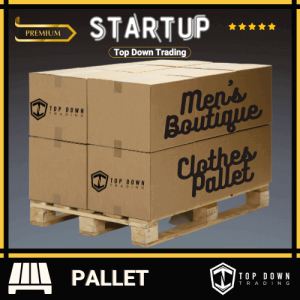 Men's Clothing Boutique Liquidation Startup Pallet