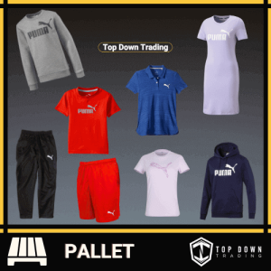 Puma Wholesale Sports Clothing Liquidation Pallet