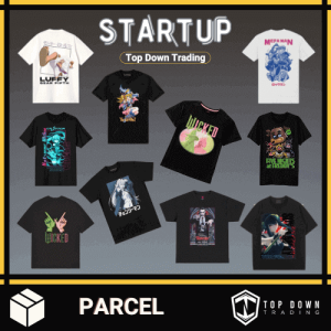 Officially Licensed T-shirts Merch Startup Box