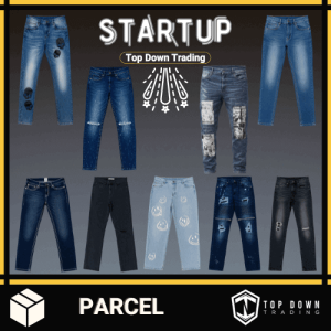 Wholesale Branded Jeans Reseller Startup Box