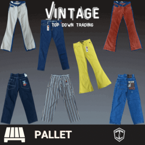 Vinted Sellers Vintage Clothing Jeans Pallet