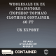 Ex Topshop Topman UK Fashion Container 40ft