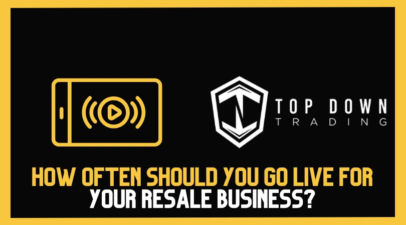 The Frequency Formula: How Often Should You Go Live for Your Resale Business?