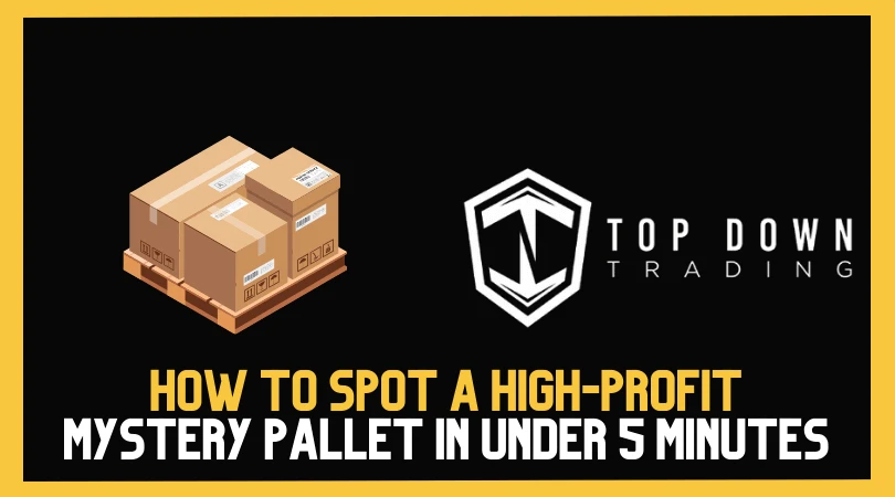 How to Spot a High-Profit Mystery Pallet in Under 5 Minutes