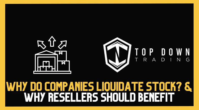 Why Do Companies Liquidate Stock? And Why Resellers Should Take Advantage