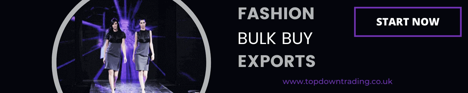 Liquidated Stock - Latest Trends - Wholesale Fashion - Bulk Buy