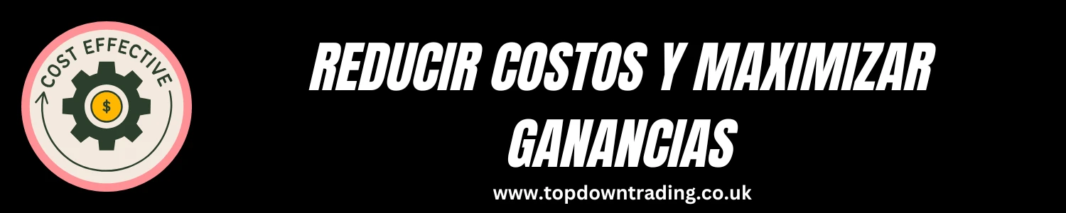 Reducir costos y maximizar ganancias