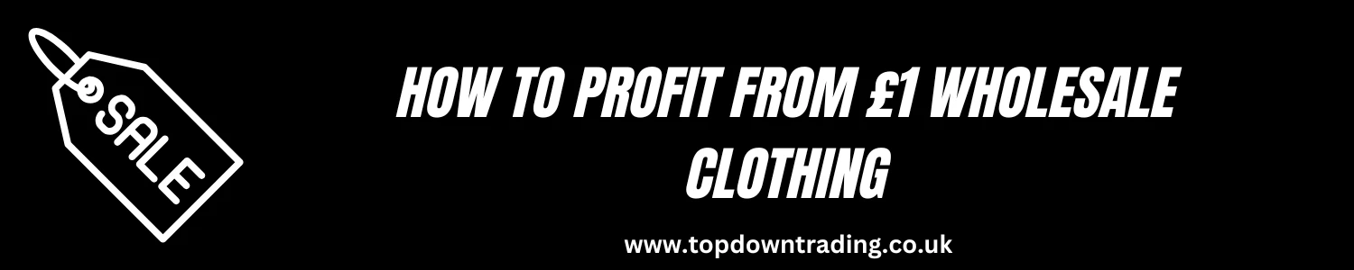 Everything One Pound - How to Profit from Pound Wholesale