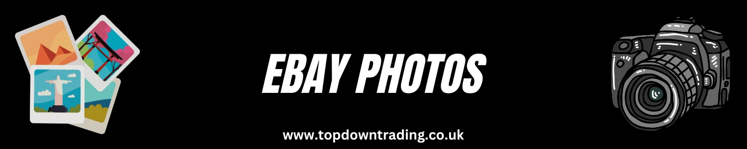 eBay Seller Taking Photos