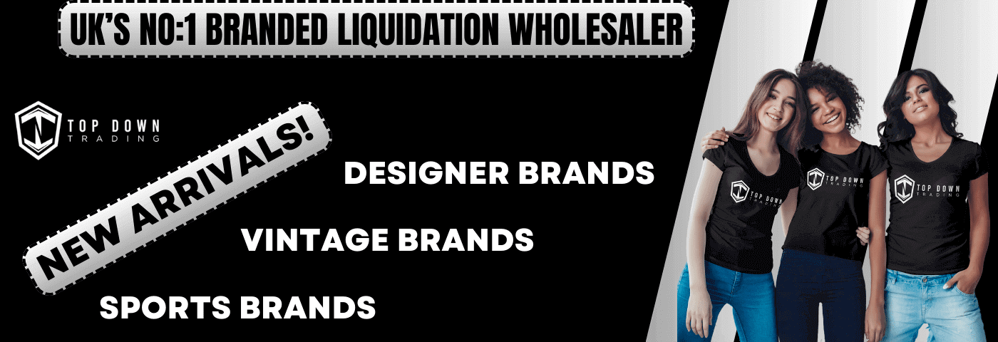 Designer Clothing Wholesale - Returns Pallets UK - Liquidation Pallet UK - Top Down Trading Ltd